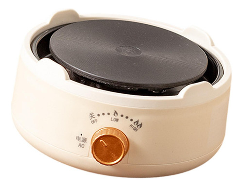Mini Plato Caliente, Estufa Eléctrica De Cocción Beige