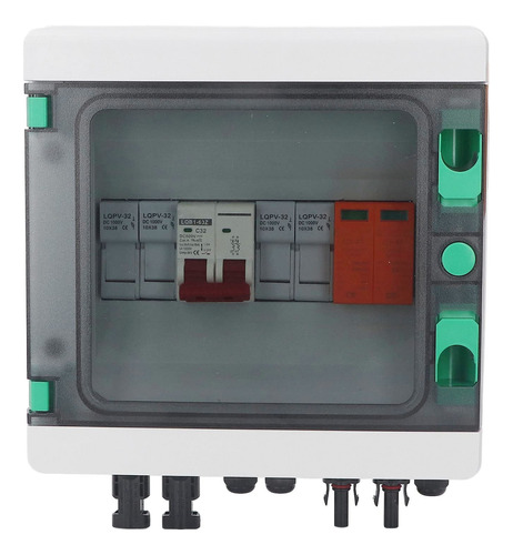 Caja Combinadora Fotovoltaica De 2 Cuerdas Con Detencion, Ca