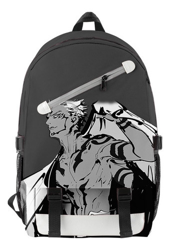 Mochila Escolar Impressa Digital Em 3d Jujutsu Kaisen 1