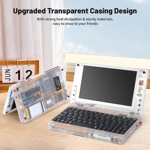 Computadora Portátil Camxtool Retro Pocket8086 Cpu Pc-ot Elp