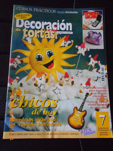 Revista Decoracion De Tortas N° 7 - 2002 - Mirta Biscardi 