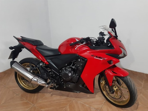 Imagem 5 de 10 de Honda Cbr 500r Vermelha 2014