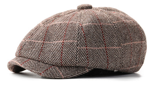 Boina De Hombre Otoño Invierno Tweed Pintor Sombrero