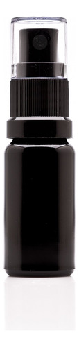 Infinity Jars 0.3 Fl Oz 0.34 Botella Spray Vidrio Negro Fina
