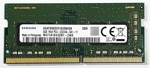 Memoria Ram Ddr4 8gb Samsung Pc4-3200aa M471a1k43db2-cwe