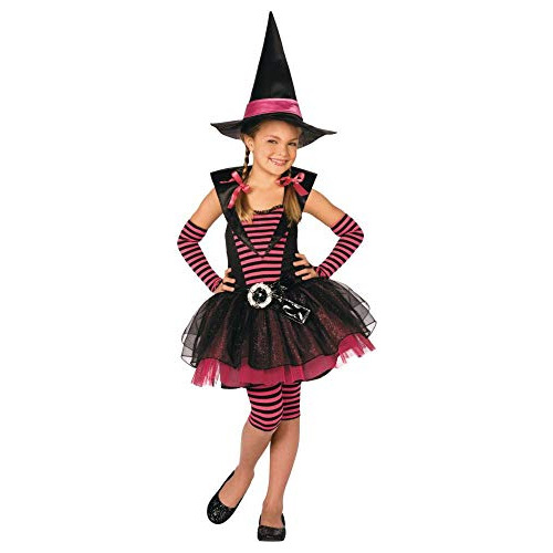 Disfraz Niño - Living Fictions Stripey Witch Girl Costume - 