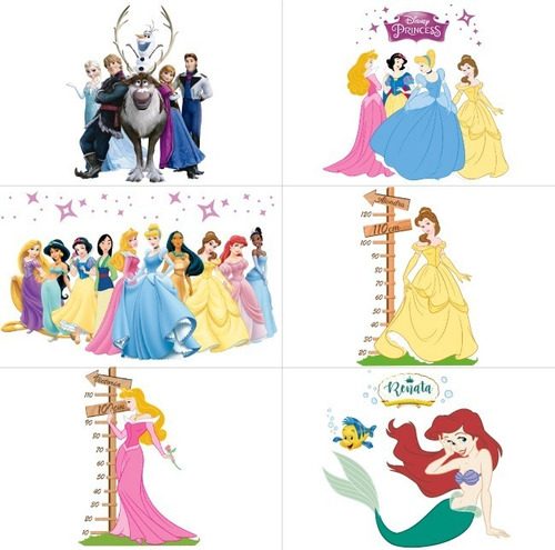 Vinilos Decorativos De Princesas Disney. Vinil Muro Stickers