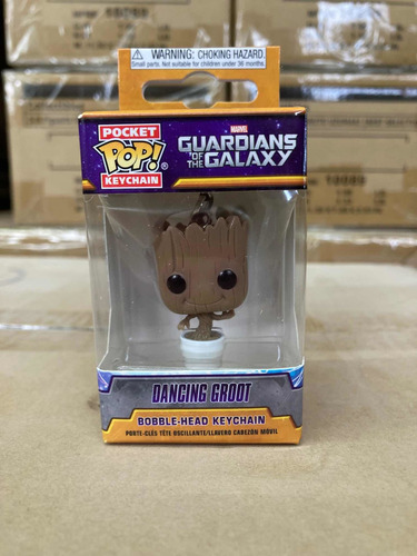 Llavero Dancing Groot Marvel Guardians Galaxy Funko Pop
