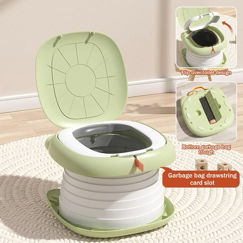 A Estable Cartoon Potty Potty Emergency Toille Para Niños
