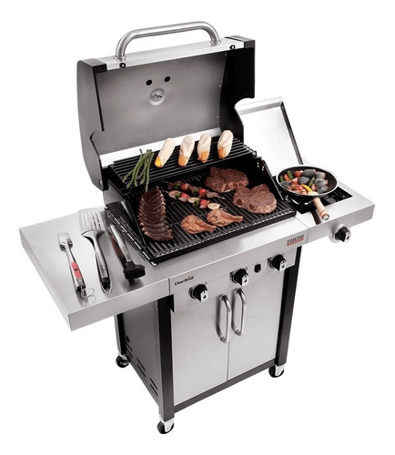 Char Broil 463367016 Asador De Gas 3 Quemadores Tru-infrared