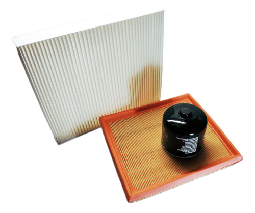 Kit 3 Filtros Vw Virtus Polo Tcross 1.6 16v Msi 110cv 2018+