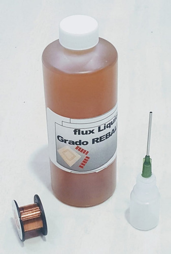 Imagen 5 de 5 de Flux Liquido 250ml Organico Dosificador Hilo Para Puente