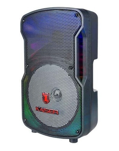 Imagen 2 de 2 de Bocina Bafle 8'' Flame Lightning Semi Trasparente Ksr-link