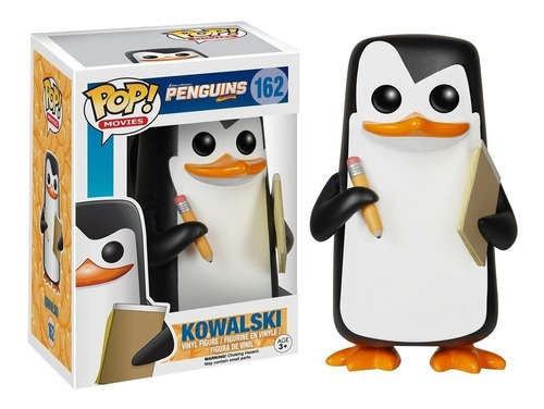 Boneco Funko Pop Movie Kowalski Pinguins De Madagascar Filme