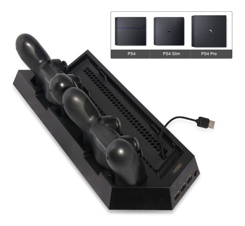 Base Ventilador Compatible Ps4,slim,pro Dobe Tp4-023b