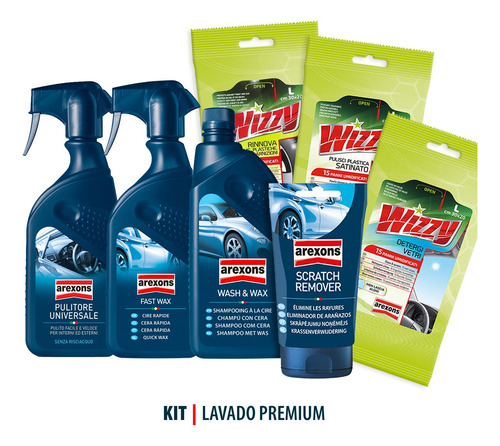 Kit Lavado Auto Premium Arexons