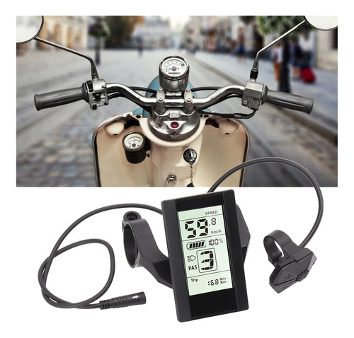 Bicicleta Eléctrica Lcd Display Panel 24v 36v 48v 52v 800s
