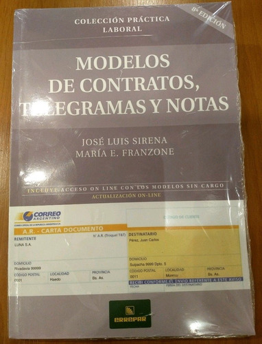 Modelos De Contratos Telegramas Y Notas Autor:sirena José L
