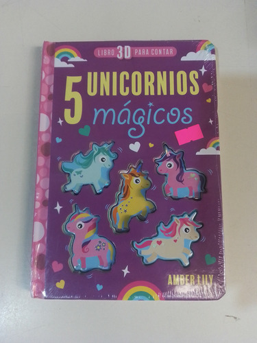 Libro 3-d Para Contar: 5 Unicornios Magicos - Imagine That