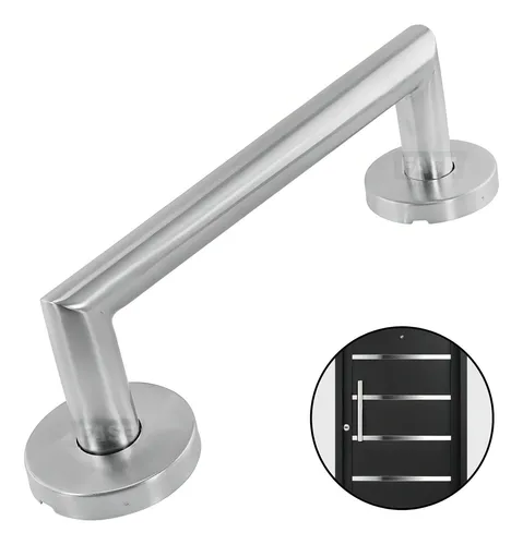 comprar Barral Manijon Largo 30 Cm Acero Inoxidable Simple Puertas Color Gris