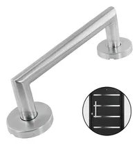 Comprar Barral Manijon Largo 30 Cm Acero Inoxidable Simple Puertas Color Gris