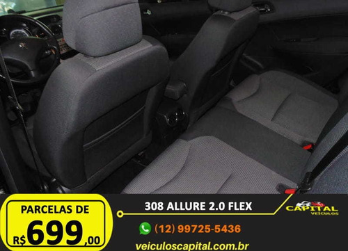 Imagem 10 de 15 de Peugeot 308 Allure 2.0 Flex 16v 5p Mec