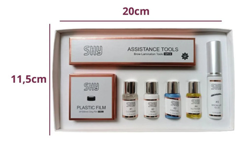 Kit Sky Brow Lamination Alinhamento De Fios Profissionais
