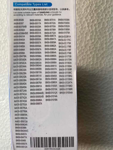 Control Remoto Para Samsung Lcd/led Tv/vcr/dvd/stb