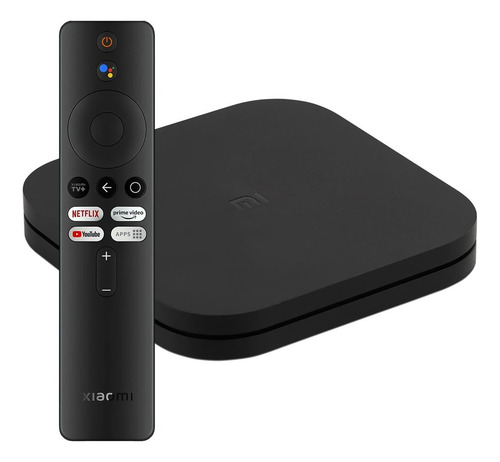 Xiaomi Mi Tv Box S 4k Ultrahd 2nd 8gb Control Voz Completo Negro De Voz