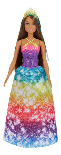 Boneca Barbie Dreamtopia Vestido De Estrelas Da Mattel Gjk14