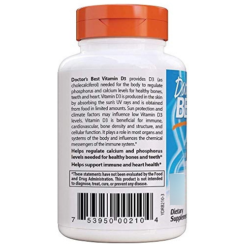 Mejor Vitamina D3 2 000 Iu Huesos Sanos Dientes Xg9md