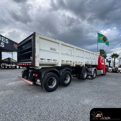 Conjunto Mb Atron 1635 2013 + Caçamba 3 Eixos Canguru 2010