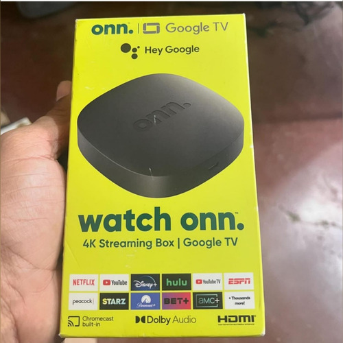 Tv Box Onn 4k Android Convierte Tv Plama En Smart Tv Nuevo