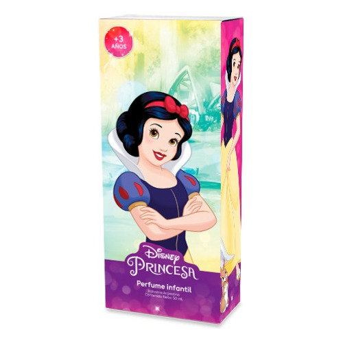 Perfume Nena Princesas Blancanieves Con Atomizador 2634