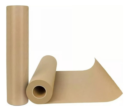 Papel Kraft Rollo Con 25 Metros Calibre 90 Caqui