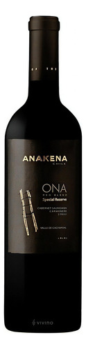 Vino Tinto Anakena Ona Red Blend 750 Ml