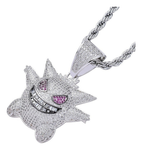 Colgante De Piedra De Pokémon Gengar Hao De Juegos De Collar