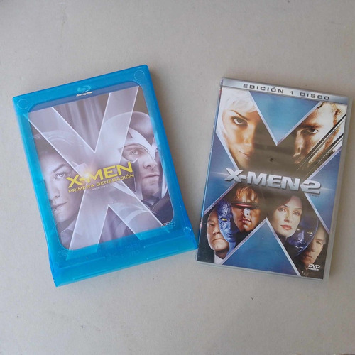 X Men Primera Generacion (blu Ray) X-men 2 (dvd)