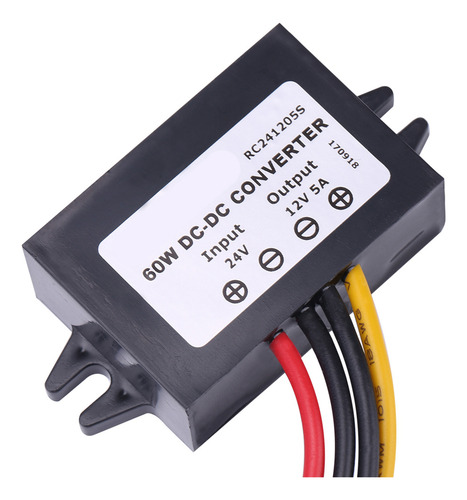 Convertidor Dc24v A 12v 5a 60w Regulador De Voltaje Reductor
