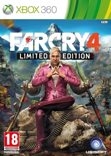 Jogos Xbox 360 transferência de Licença Mídia Digital - FARCRY 4