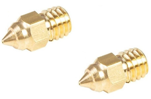 2 Bicos Mk Nozzle 0.4mm P/ Creality Cr-6 Se Cr-10 V2 Ender 3