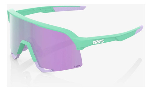 Óculos Ciclismo 100% S3 Soft Tact Mint Hiper Lavender Pro