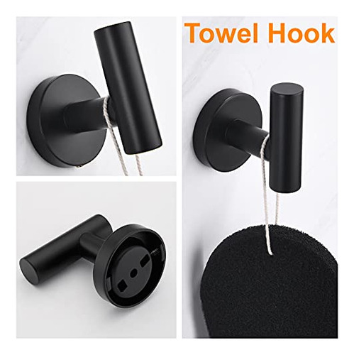 Juego De Accesorios De Baño Nolimas Sus30 De 3 Piezas, Color