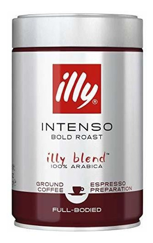 Illy Intenso Planta De Café Espresso, Oscuro Asado, 8,8 Oz