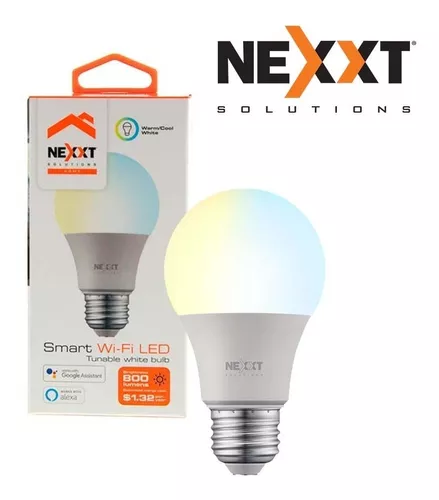 Bombilla Led Inteligente Wifi Nexxt Nhb-w110, Google / Alexa