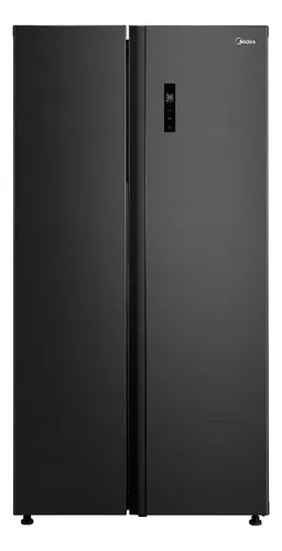 Geladeira Side By Side 511l Inverter Preta Conectada Midea Cor