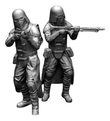 Snowtroopers Mod2 (star Wars), Escala 1/16, Color Blanco