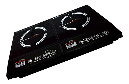 Parrilla eléctrica Ecocinare Cook-03 negra 110V