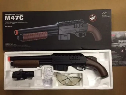 Fusil Airsoft M47c+ Balines Escopeta Balines