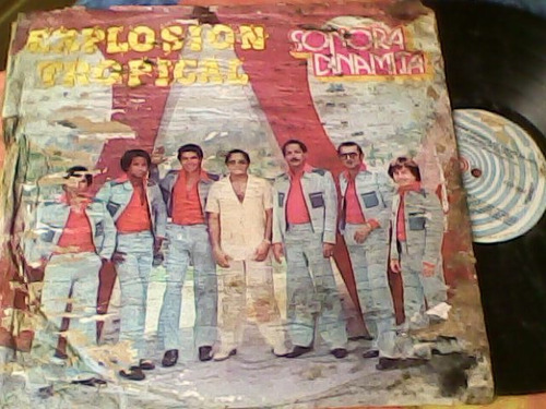 Disco Lp De Acetato Sonora Dinamita, Explosion Tropical